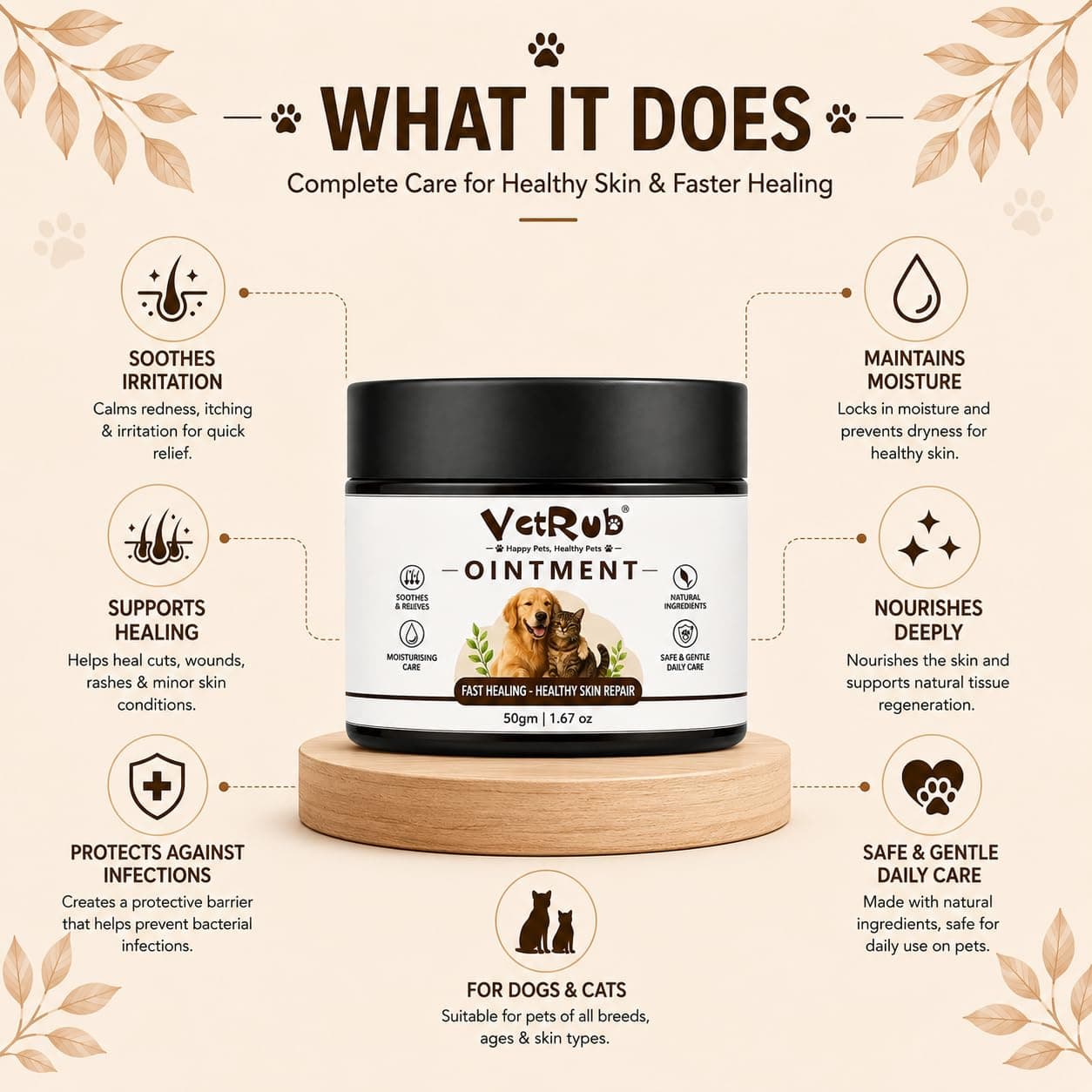 VetRub Skin Heal Ointment 3