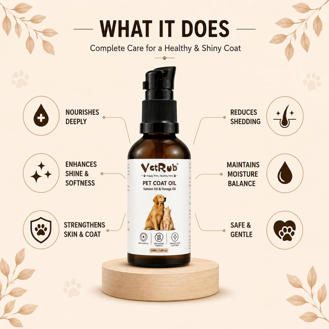 VetRub Pet Coat Oil 3