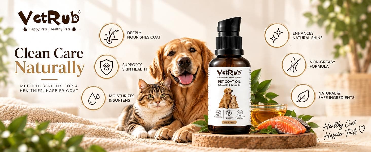 VetRub Pet Coat Oil product description 5