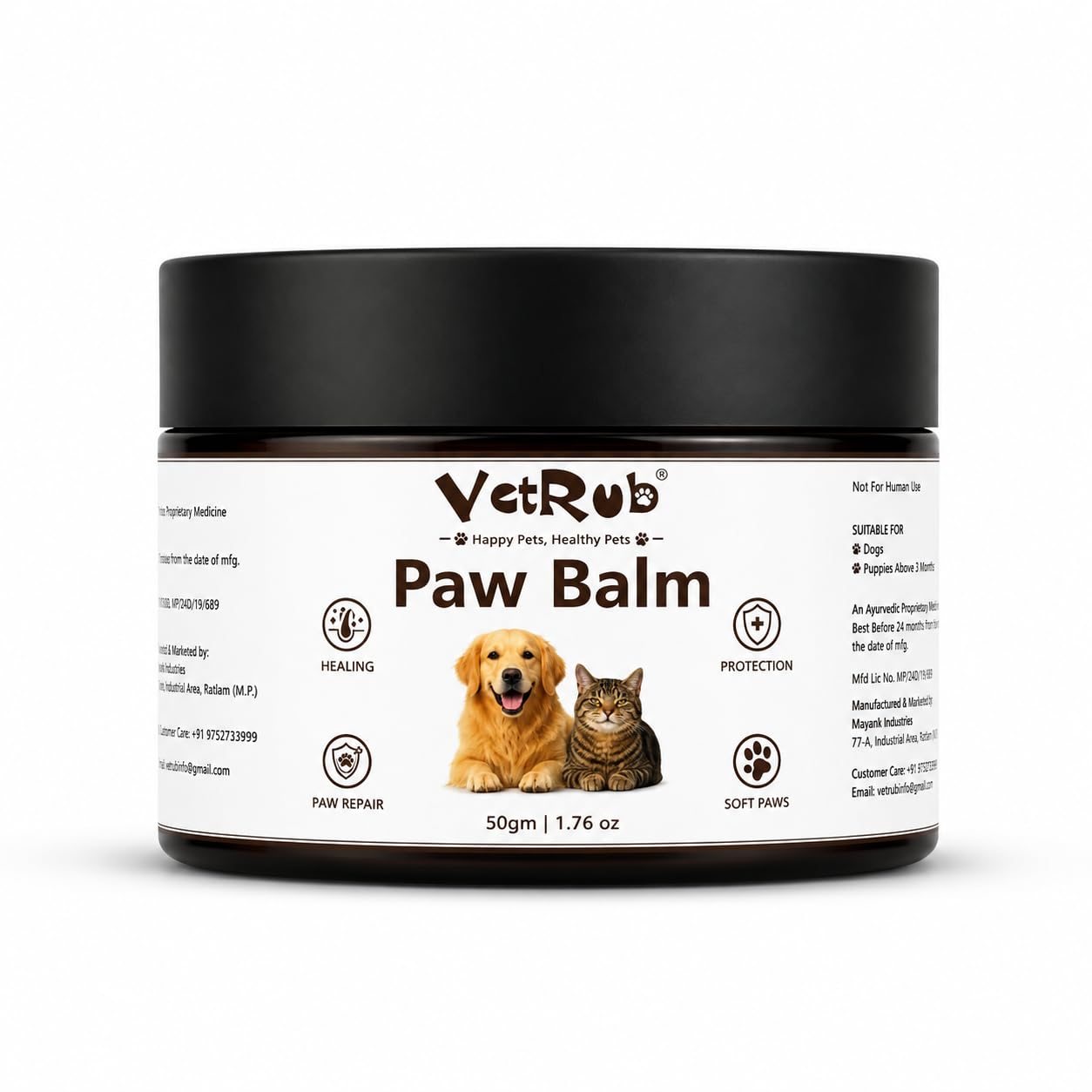 VetRub Paw Balm